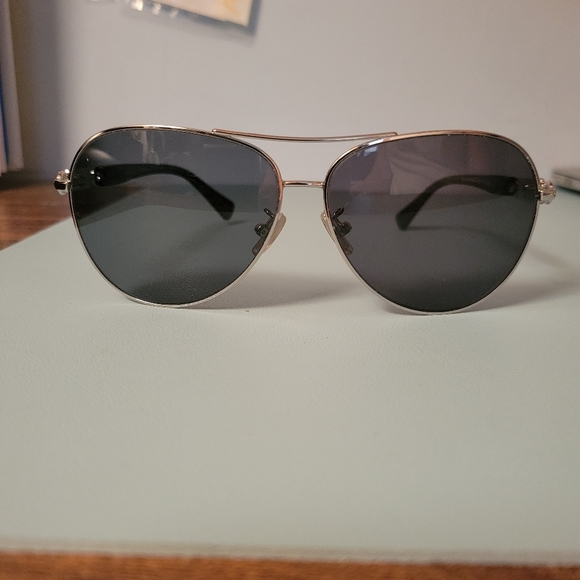 Coach Aviator Sunglasses with Prescription - Picture 8 of 9